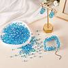 10 Strands 2 Style Transparent Electroplate Glass Beads Strands EGLA-SZ0001-36B-4