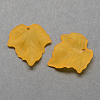 Autumn Theme Transparent Acrylic Maple Leaf Pendants X-FACR-R006-06-1