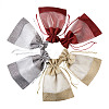 15Pcs 3 Colors Polyester Blank DIY Craft Drawstring Bag ABAG-CW0001-02-2