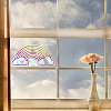 Rainbow PVC Laser Adhesive Stickers DIY-WH0273-51-5
