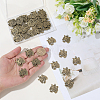 Tibetan Style Alloy Pendanrs FIND-WH0199-392AB-3