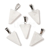 Natural White Jade Pendants G-B127-04P-05-2