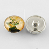 Brass Jewelry Snap Buttons X-GLAA-S029-29-1