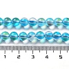 Synthetic Moonstone Beads Strands G-P528-J01-15-4
