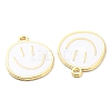 Alloy Enamel Pendants X-ENAM-D051-18G-01-3