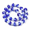 Mushroom Handmade Lampwork Beads Strands LAMP-R116-12A-2