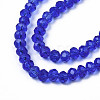 Glass Beads Strands EGLA-A034-T4mm-D31-3