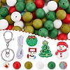 DIY Christmas Keychain Making Kit DIY-SC0022-54-1