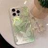 Summer Green Butterfly TPU Plastic Mobile Phone Cover PW-WG901B1-05-2