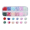 48G 12Colors 6/0 Opaque Glass Seed Beads SEED-YW0002-18-1