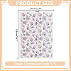 5Pcs 5 Colors Polymer Clay Earrings Water Transfer Paper DIY-HY0003-22B-2