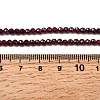 Natural Garnet Beads Strands G-I341-09B-01-4