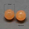 Imitation Jade Acrylic Beads SACR-S188-10mm-06-1