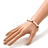 Natural Pearl Beaded Bracelet for Girl Women BJEW-JB06859-5