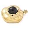 Natural Obsidian Pendants STAS-K291-03A-02-2