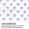 DICOSMETIC 200Pcs 201 Stainless Steel Spacer Beads STAS-DC0015-02-5
