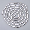 Handmade Round ABS Plastic Imitation Pearl Beads Chains for Necklaces Bracelets Making CHC-T012-30LG-2