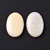 Mixed White Jade & Topaz Jade Massage Stone G-G864-05B-3