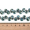 Transparent Glass Beads Strands GLAA-T006-14A-4