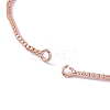Brass Box Chains Slider Bracelet Makings KK-E068-VD013-3-2