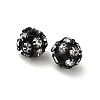 6mm Brass Rhinestone Beads X1-KK-S519-01A-EB-2