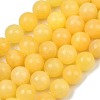 Natural Yellow Calcite Beads Strands GG-CBAA3AB-02-14mm-2