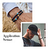 Crafans DIY Men's Gemstone Bracelet with Cross Making Kits DIY-CF0001-21-14