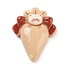 Bear Cream Bag Opaque Resin Decoden Cabochons X-CRES-Q220-05E-1