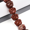 Natural Red Jasper Beads Strands G-M108-A12-01-1