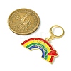 Alloy Enamel Pendant Stitch Markers HJEW-AB00345-3