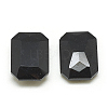 Pointed Back Glass Rhinestone Cabochons RGLA-T079-8x10mm-02-2