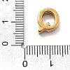 Ion Plating(IP) 304 Stainless Steel Charms STAS-R138-07G-Q-3