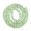 Electroplate Glass Beads Strands EGLA-A044-T4mm-B09-3