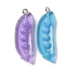 Transparent Resin Pendants RESI-D071-02-2