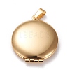 Ion Plating(IP) 316 Stainless Steel Locket Pendants STAS-K197-12G-2