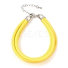 Microfiber Leather Multi-strand Cord Bracelets Makings FB-CBA983F-01P-14-1