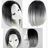 Fashion Black Gradient Gray Wigs OHAR-L010-051-2