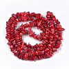 Synthetic Coral Beads Strands X-CORA-T009-28-2