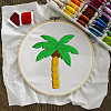 4 Sheets 11.6x8.2 Inch Stick and Stitch Embroidery Patterns DIY-WH0455-101-5