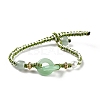 Resin Brainded Bead Bracelets BJEW-L701-03-4
