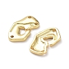 Rack Plating Eco-Friendly Brass Connector Charms KK-Z036-04G-2
