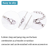 304 Stainless Steel Lobster Claw Clasps STAS-PH0019-51P-6