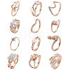 Crystal Rhinestone Finger Ring RJEW-MSMC002-17RG-2