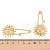 Sun 304 Stainless Steel Safety Pins Brooch Findings SA-CBA098D-13A-G-3