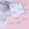 20Pcs Mushroom Silicone Focal Beads JX901I-3