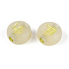 Luminous Frosted Acrylic Beads FACR-T008-02F-2