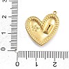304 Stainless Steel Rhinestone Pendants STAS-R155-035L-G-3