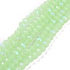 Electroplate Glass Beads Strands EGLA-A034-J6mm-L04-1