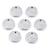 Non-Tarnish 316 Surgical Stainless Steel Charms STAS-S116-418F-P-1