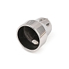 304 Stainless Steel Bell Pendants STAS-Z171-21P-3